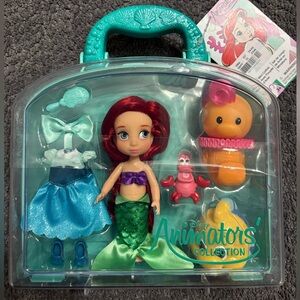 Disney Animator's Collection, Little Mermaid, Ariel Doll Playset, NEW